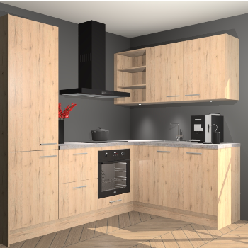 Madera Natuur keuken Pilsen 105511