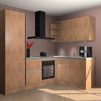 Astoria Eiken greeploze keuken Pilsen 105655