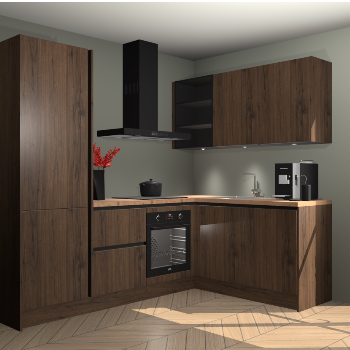 Noten greeploze keuken Pilsen 105575