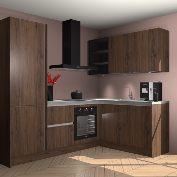 Noten greeploze keuken Pilsen 105578