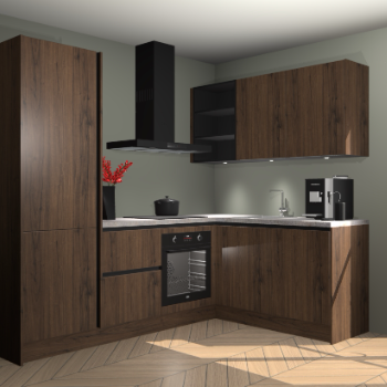 Noten greeploze keuken Pilsen 105599