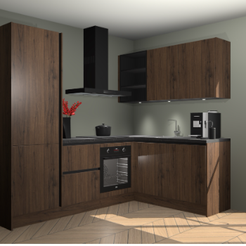 Noten greeploze keuken Pilsen 105605