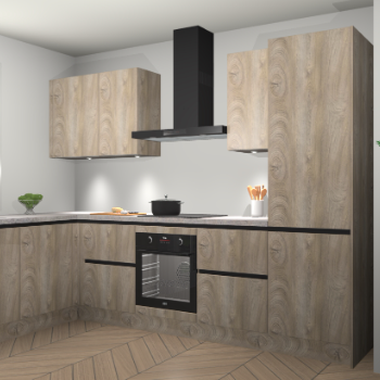 Cantaro Eiken greeploze keuken Beijing 106616