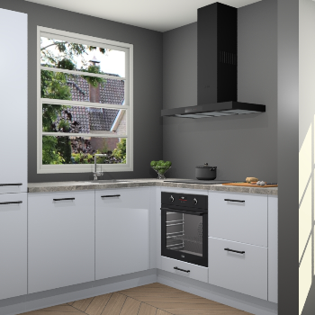 Sneeuwwitte keuken Harbin 106986