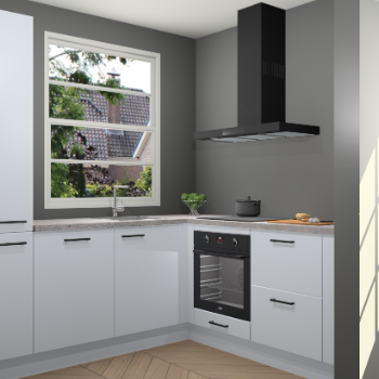 Sneeuwwitte keuken Harbin 106992