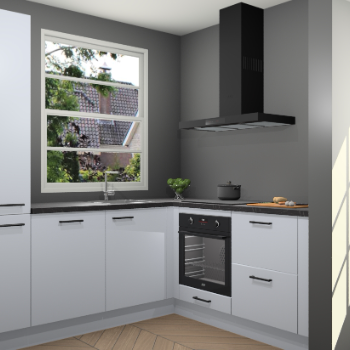 Sneeuwwitte keuken Harbin 106998