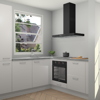 Zijdegrijze keuken Harbin 107066