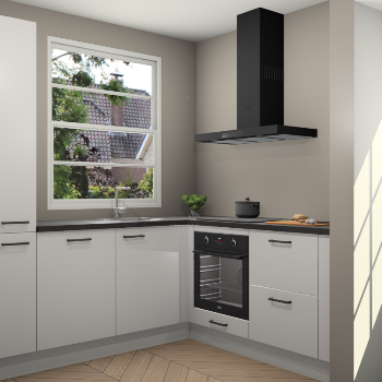 Zijdegrijze keuken Harbin 107075