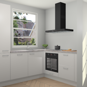 Zijdegrijze keuken Harbin 107084