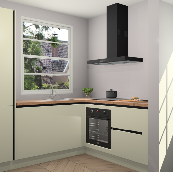 Magnolia greeploze keuken Harbin 107100