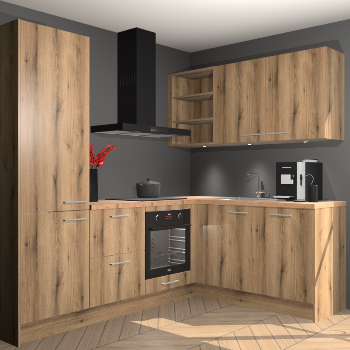 Goud Eiken keuken Pilsen 105279