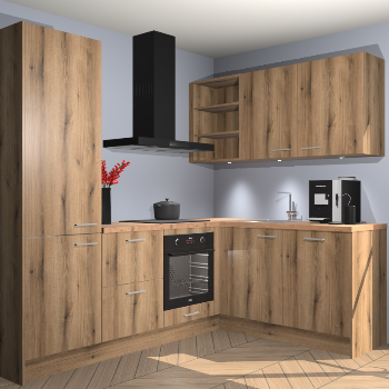 Goud Eiken keuken Pilsen 105280