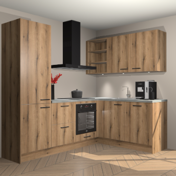 Goud Eiken keuken Pilsen 105368