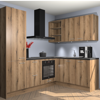 Goud Eiken keuken Pilsen 105372