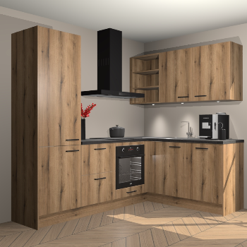 Goud Eiken keuken Pilsen 105374