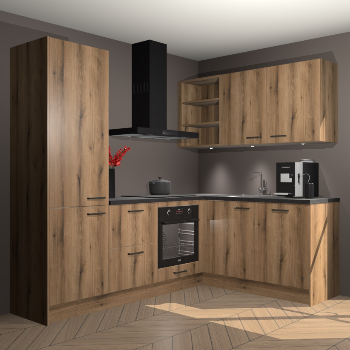 Goud Eiken keuken Pilsen 105375