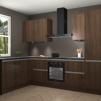 Noten greeploze keuken Beijing 107045