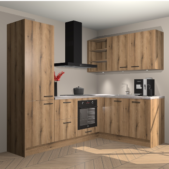 Goud Eiken keuken Pilsen 105386