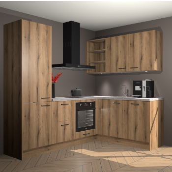 Goud Eiken keuken Pilsen 105387