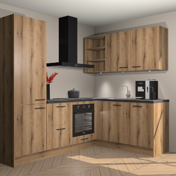 Goud Eiken keuken Pilsen 105392