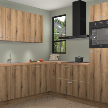 Goud Eiken keuken Johannesburg 105241