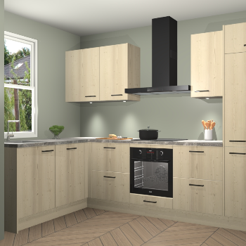 Vuren keuken Beijing 107175