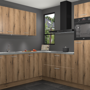 Goud Eiken keuken Johannesburg 105299