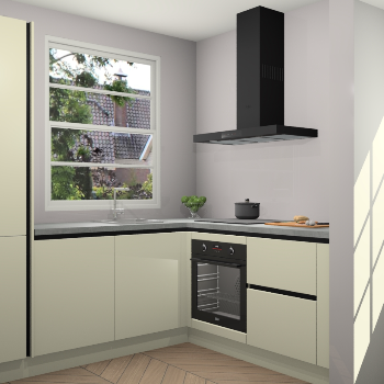 Magnolia greeploze keuken Harbin 107124