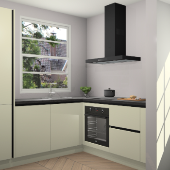 Magnolia greeploze keuken Harbin 107130