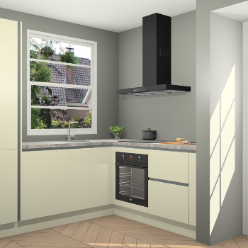 Magnolia greeploze  keuken Harbin 107133