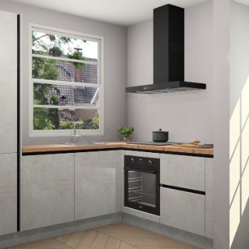 Beton Opal greeploze keuken Harbin 107353