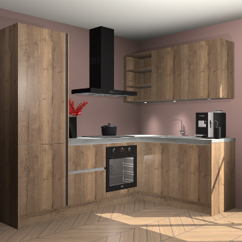 Chocolade Eiken greeploze keuken Pilsen 105439