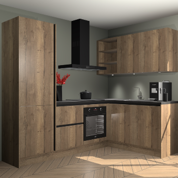 Chocolade Eiken greeploze keuken Pilsen 105448