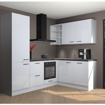 Sneeuwwitte Hoogglans keuken Pilsen 105429