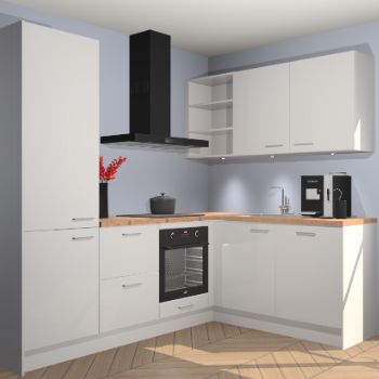 Zijdegrijze Hoogglans keuken Pilsen 105854