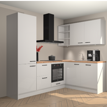 Zijdegrijze Hoogglans keuken Pilsen 105856