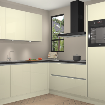 Magnolia hoogglans greeploze keuken Johannesburg 106216