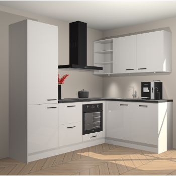 Zijdegrijze Hoogglans keuken Pilsen 105957