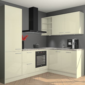 Magnolia Hoogglans keuken Pilsen 106008