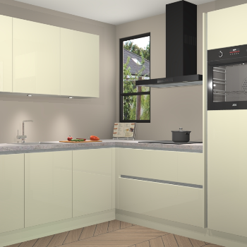 Magnolia hoogglans greeploze keuken Johannesburg 106272