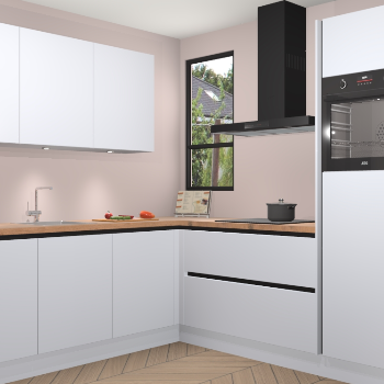 Sneeuwwitte greeploze keuken Johannesburg 106344