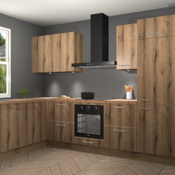 Goud Eiken keuken Beijing 107506