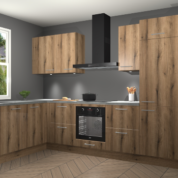 Goud Eiken keuken Beijing 107529