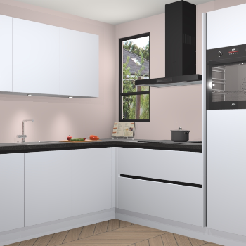 Sneeuwwitte greeploze keuken Johannesburg 106392