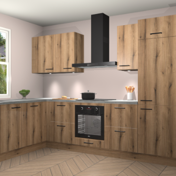 Goud Eiken keuken Beijing 107533