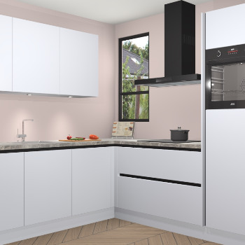 Sneeuwwitte greeploze keuken Johannesburg 106413