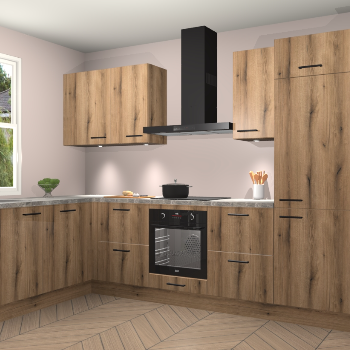 Goud Eiken keuken Beijing 107683