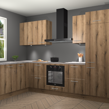 Goud Eiken keuken Beijing 107697