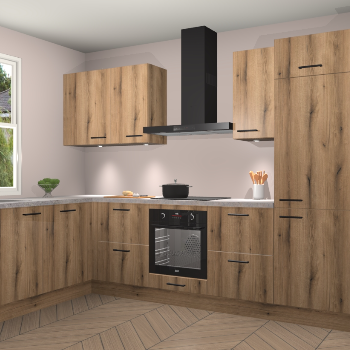 Goud Eiken keuken Beijing 107700