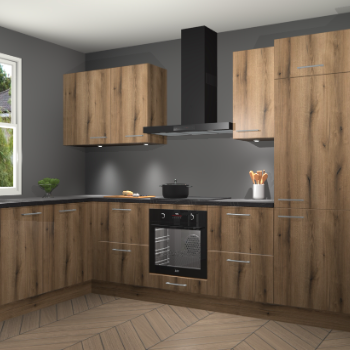 Goud Eiken keuken Beijing 107747